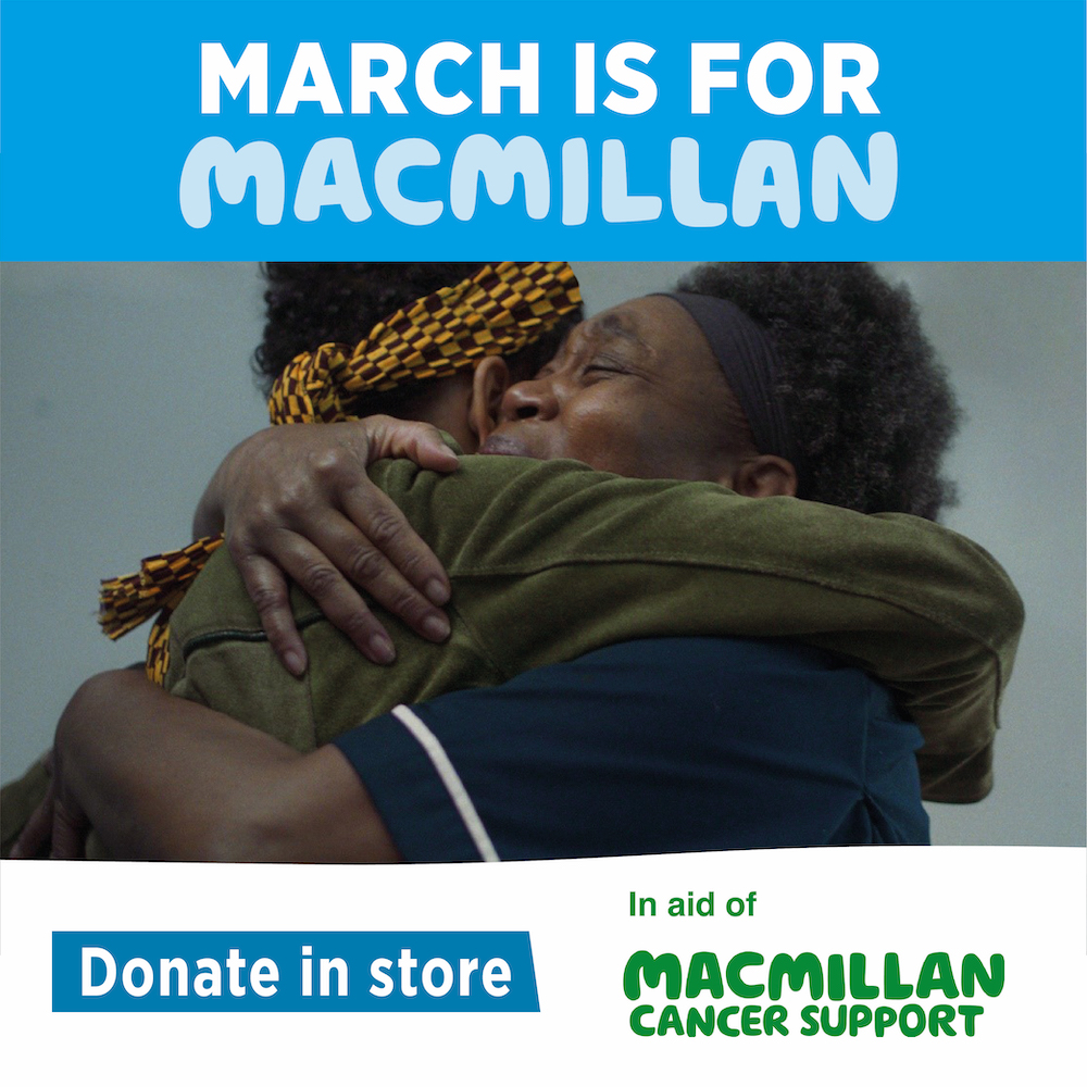 MARCH IS FOR MACMILLAN