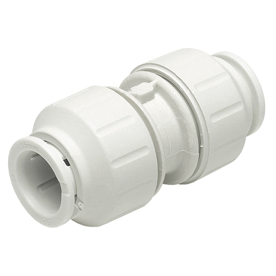 Speedfit Straight Connector Coupling White 22mm