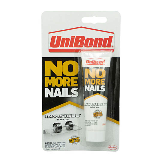 Unibond No More Nails Invisible Adhesive Clear 40ml