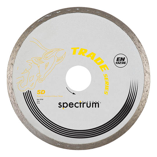 Spectrum Diamond Disc Blade SD Ceramic Tile Smooth 115x22mm