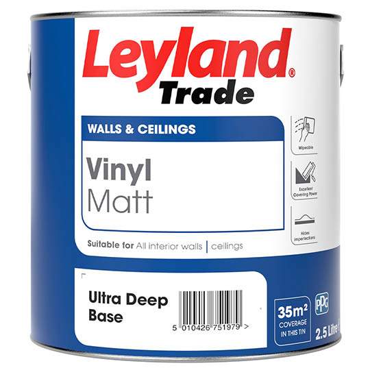 LEYLAND Vinyl Matt Colour Ultra Deep 2.5L