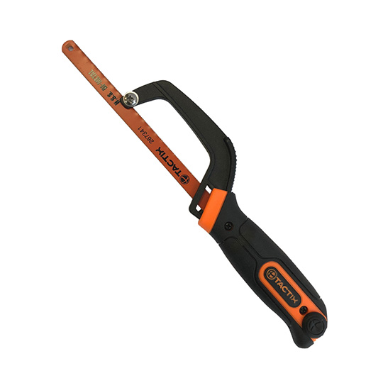 TACTIX Slimline Hacksaw Soft Grip 250mm