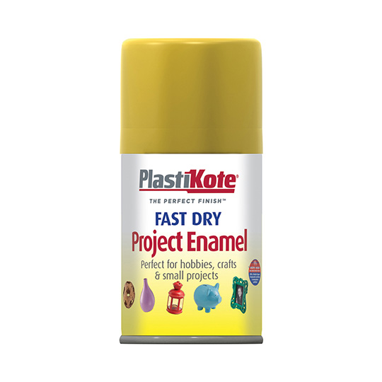 PlastiKote Project Enamel Paint Spray Antique Gold 100ml