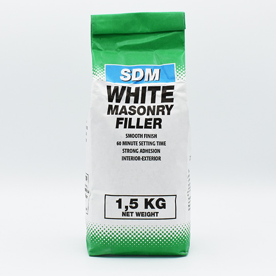 SDM Masonry Filler White 1.5kg