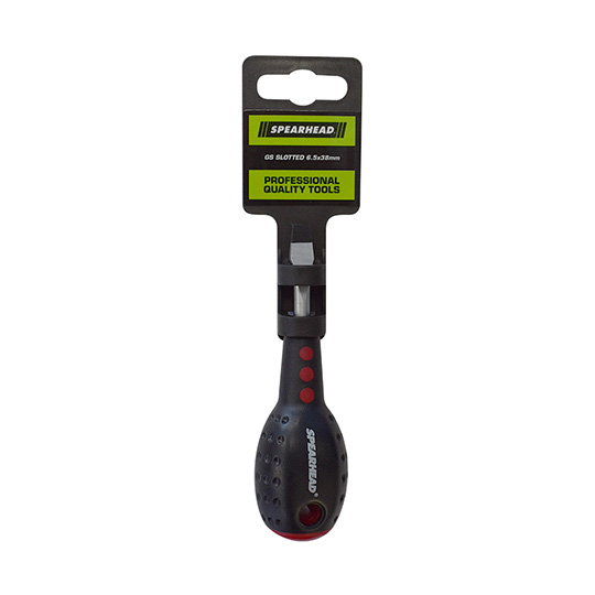 Spearhead Screwdriver 986 Series Slotted Stubby SL6.5x38