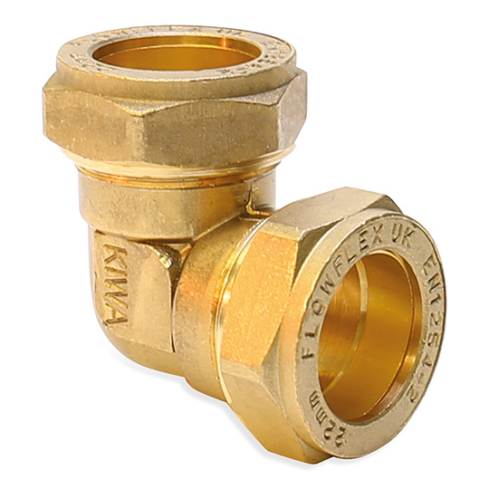 Compression Elbow 90 Degrees 22mm