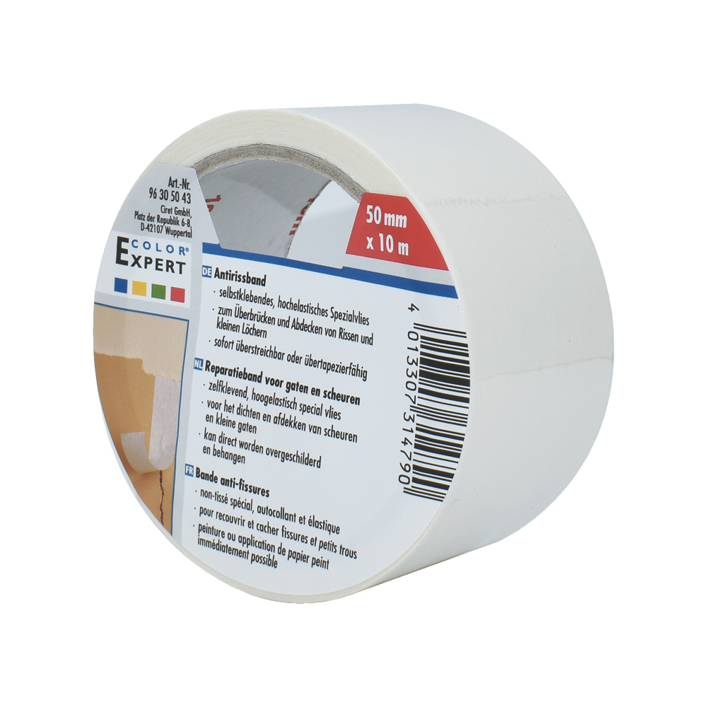 Crack Cover Scrim Self Adhesive Tape 50mmx10m