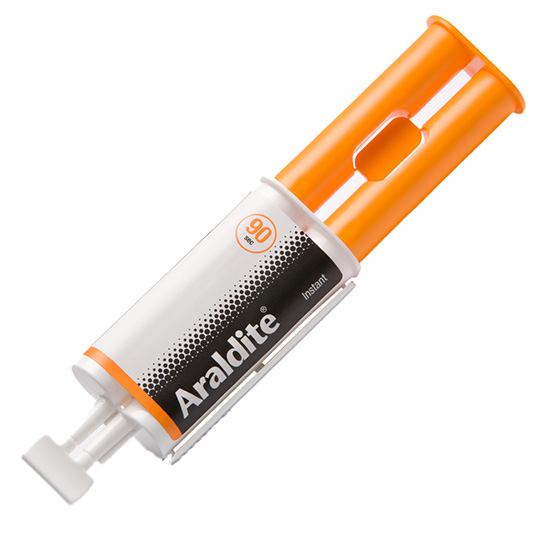 ARALDITE Glue - Instant Clear 90 Sec (Syringe) Orange 24ml