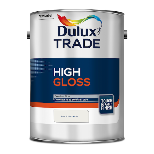 DULUX Trade Oil Gloss Pure Brilliant White 5L