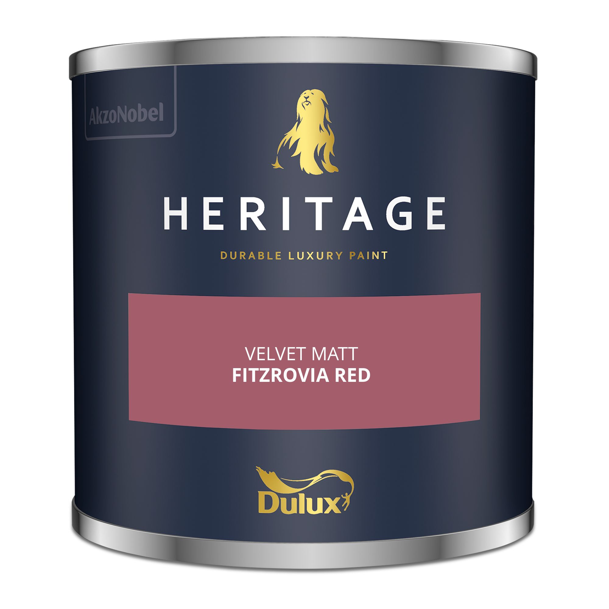 DULUX Heritage Velvet Matt Tester Fitzrovia Red 125ml