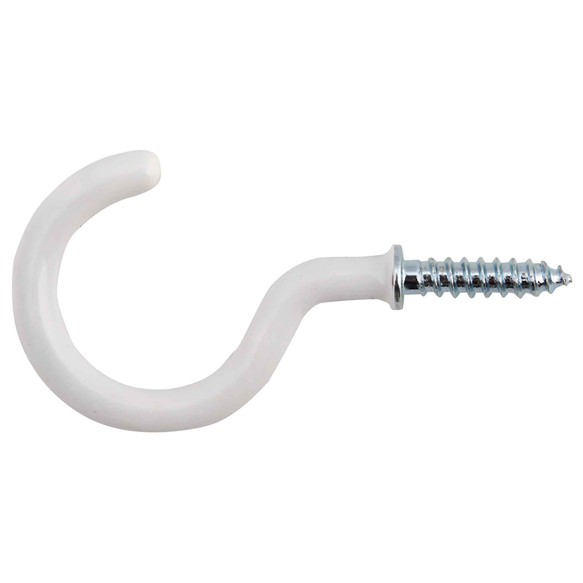Cup Hook - Coated - 6 Pack 38mm