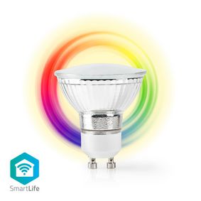 Nedis LED Light Bulb WiFi Smart GU10 5w Colour