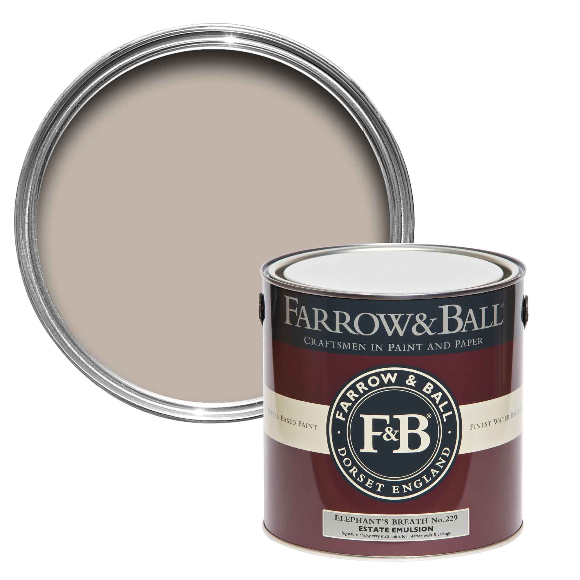 FARROW AND BALL Estate Eggshell 229 Elephants Breath 750ml
