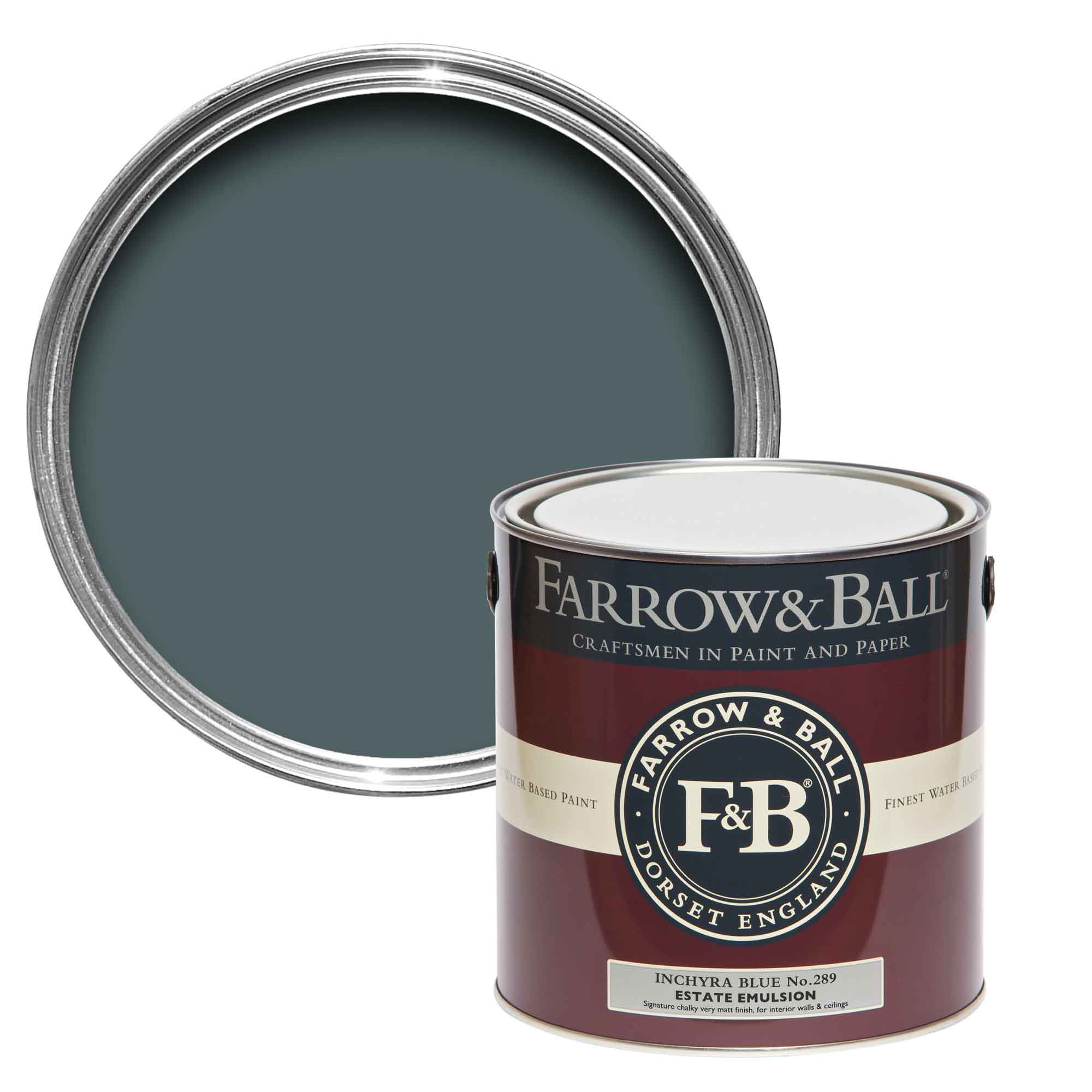 Farrow and Ball Modern Emulsion Inchyra Blue No.289 2.5L