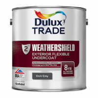 Dulux Trade Weathershield Exterior Undercoat Dark Grey 2.5L