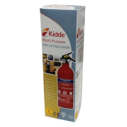 Kidde Fire Extinguisher Dry Powder All Purpose 1kg