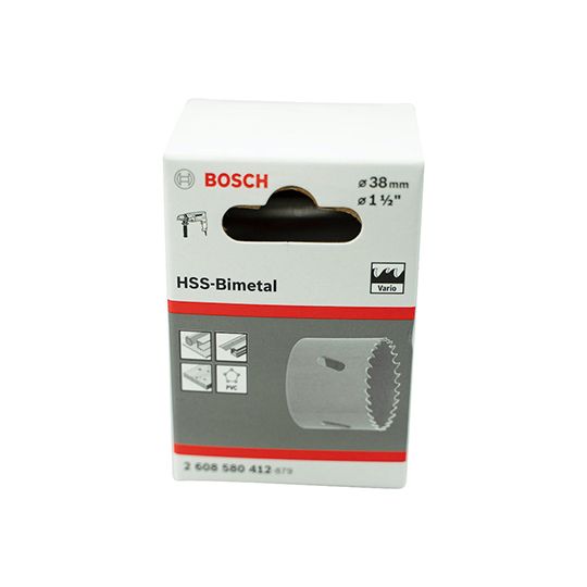 Bosch HSS Bimetal Holesaw 38mm