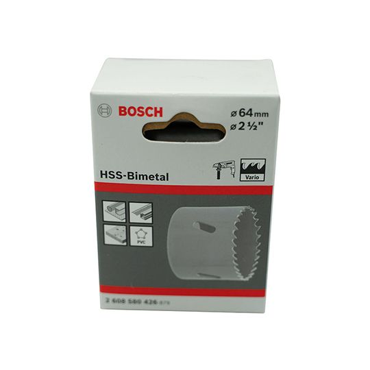 Bosch HSS Bimetal Holesaw 64mm