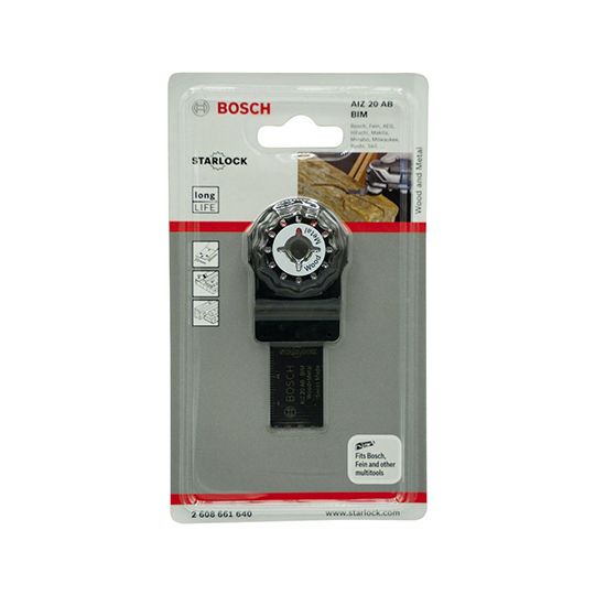Bosch Multi Cutter Accessory Plungecut Saw Blade BIM 20x30mm