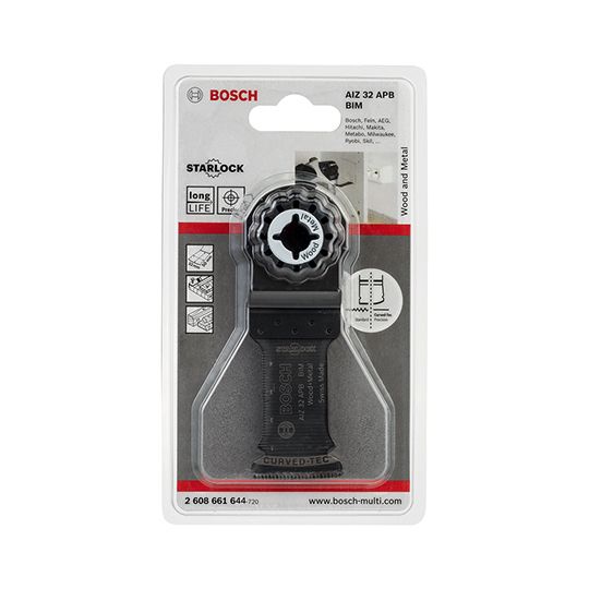Bosch Multi Cutter Accessory Plungecut Saw Blade BIM 32x50mm