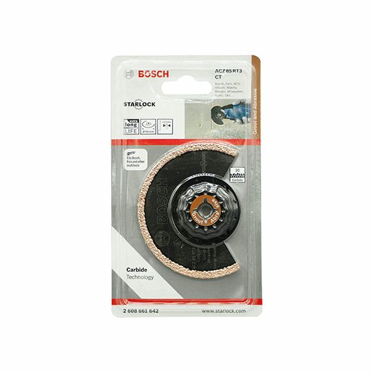 Bosch Multi Cutter Accessory Segmented Blade HM-Riff 85mm