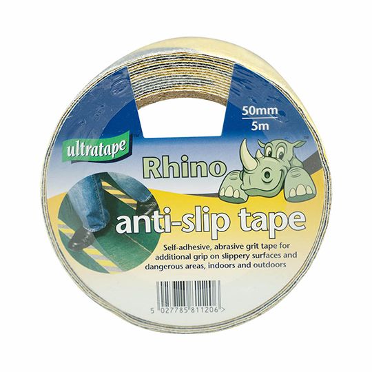Ultratape Rhino Anti Slip Tape Yellow Black 5m