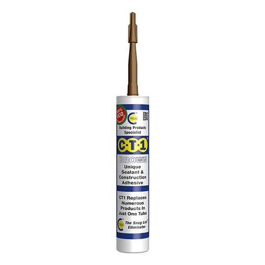 CT1 Unique Sealant & Construction Adhesive Brown 290ml