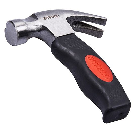 Amtech Stubby Claw Hammer With Magnetic Head 10oz