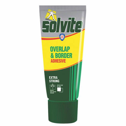 Solvite Overlap & Border Wallpaper Adhesive Tube 240g