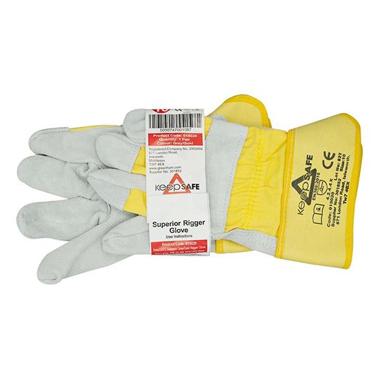 Canadian Rigger Gloves Heavy Duty Yellow