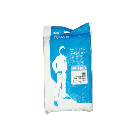 Tyvek Disposable Overall Heavy Duty White XL