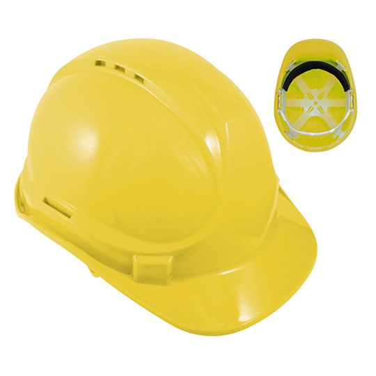 Hard Hat Safety Helmet Yellow