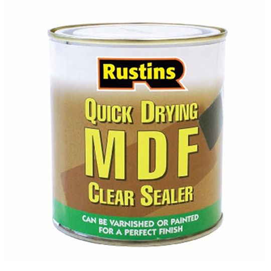 Rustins Quick Drying  MDF Primer Sealer Clear 1L