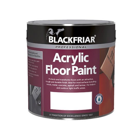 Blackfriar Acrylic Floor Paint White 2.5L