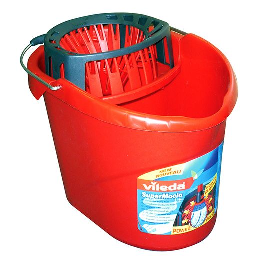 Vileda Supermocio Plastic Mop Bucket