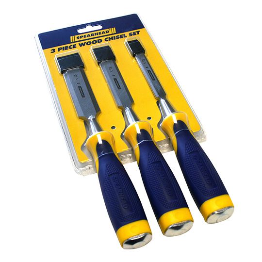 Spearhead Wood Chisel Set 3 Pieces