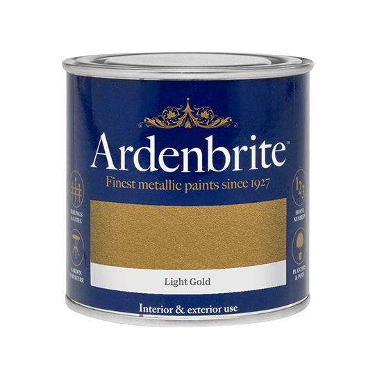 Ardenbrite Metallic Paint Light Gold 250ml