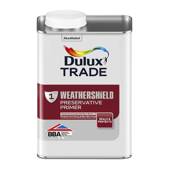 Dulux Trade Weathershield Water Based Preservative Primer 1L