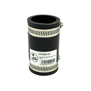 Fernco Coupling Straight Plumbing Coupling 1.25in x 1.25in