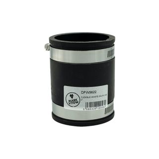 Fernco Coupling Straight Plumbing Coupling 2in x 2in