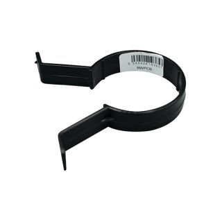 Rainwater Pipe Clip Downpipe Bracket Black 68mm