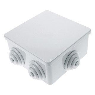 Outdoor Junction Box Waterproof IP44 80mm x 80mm x 40mm