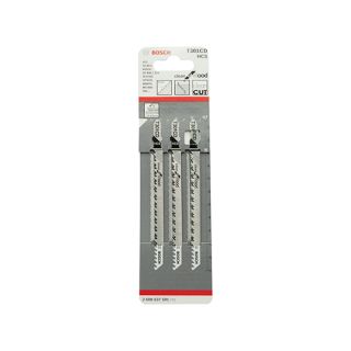 Bosch Jigsaw Blades T301CD Wood 90mm Pack of 5