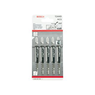 Bosch Jigsaw Blades T244D Wood Pack of 5