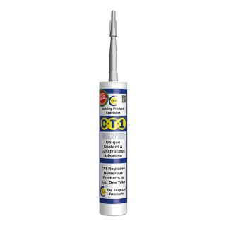 CT1 Unique Sealant - Construction Adhesive 290ml Silver