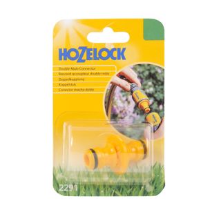 Hozelock Hose Pipe Fitting Double Male Connector