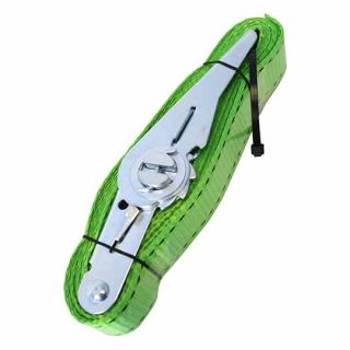 Jumbo Ratchet Tie Down Medium Duty 250kg Green 4m