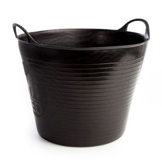 Gorilla Flexible Tub Bucket Black 38L
