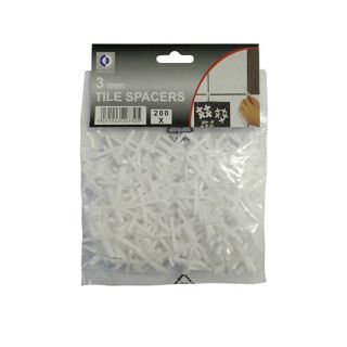 Tile Spacers 3mm 200 Pieces