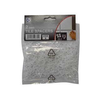 Tile Spacers 2mm 250 Pieces